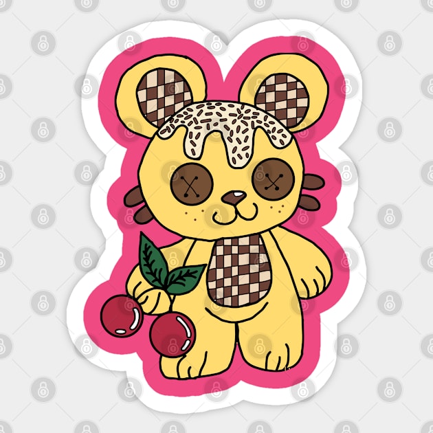 Cherry Flakes Sticker by LynnsPalace